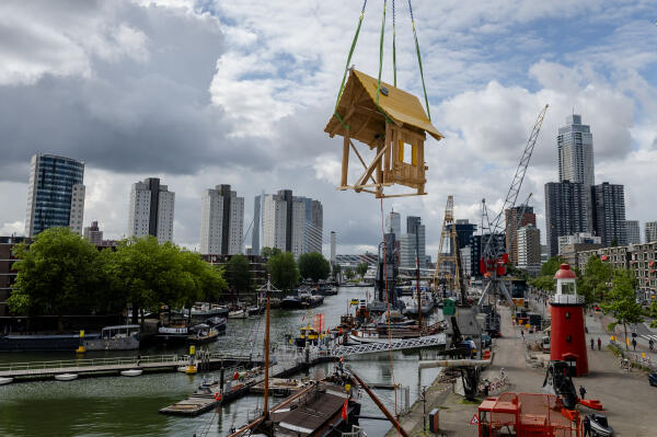 Bouw nieuwe Plons! buitenspeelterras bij Maritiem Museum gestart