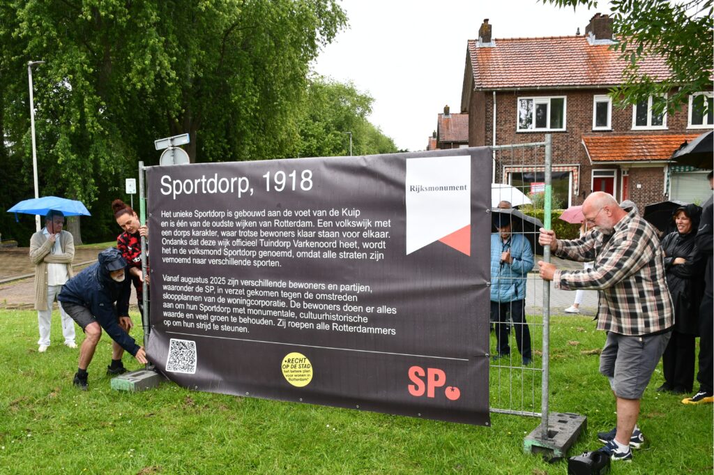 Met sloop bedreigde Sportdorp uitgeroepen tot monument