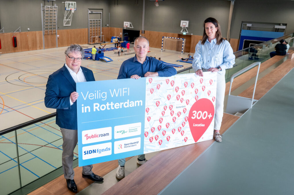Rotterdam biedt op 300 plekken gratis en veilig wifi aan via publicroam Rotterdam biedt op 300 plekken gratis en veilig wifi aan via publicroam