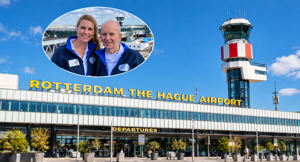 Luchthaven Tour helpt reizigers met meer rust op weg vanaf Rotterdam The Hague Airport